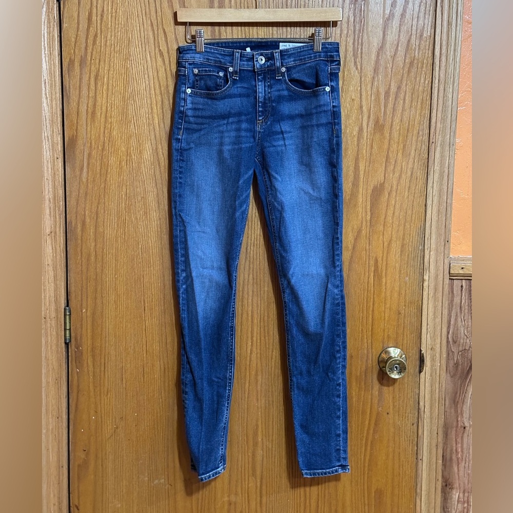 Rag & Bone sz 26 Cate mid rise skinny Classic Blue‎ Women's Jeans JB2